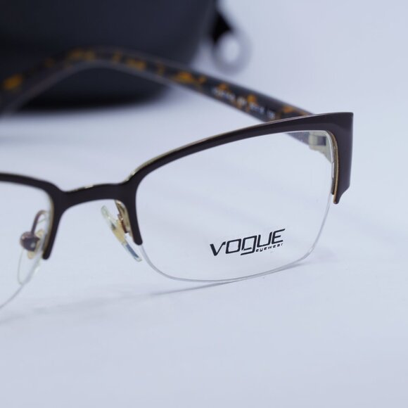 Vogue VO4014B 934 Eyeglasses - Brown Frame 50mm main image 6